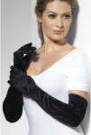 Fever Velveteen Gloves 22546 Black