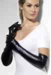 Fever Wet Look Gloves 44039 Black