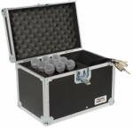 Proel SA31BLKM Rack doboz 9 mikrofonhoz, bélelt, fekete, 5 mm vastag, 5 rétegű falemez, alumínium profilok (SA31BLKM)