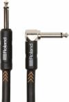 Roland RIC-B10A 10ft / 3m jack-jack kábel pipa-egyenes TR 6, 3mm black széria (RIC-B10A)