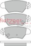 METZGER Set placute frana, frana disc OPEL ASTRA G Cupe (F07) (2000 - 2005) METZGER 1170042