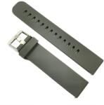  Curea Ceas „Slate Quick A-9ST15 - Silicon Premium, Gri Antracit cu Quick Release (18mm - 22mm) (9ST15-Gri)