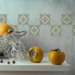 4 Decor Stickere patrate pentru faianta Greybuds - 4 buc