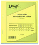 VECTRALINE Nyomtatvány készpénzfizetési számla VECTRALINE A/5 álló 50x3 lapos 1 áfás (B13-373/A/07) - papir-bolt