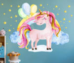 4 Decor Sticker Watercolor Unicorn