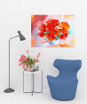 4 Decor Tablou canvas : Buchet de maci - beestick-deco - 69,00 RON
