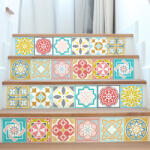 Walplus Sticker faianta - Malia Colourful Tile - 24 buc - 15x15 cm