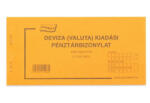  Nyomtatvány deviza kiadási bizonylat 25x2 (22669) - papir-bolt