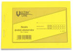 VECTRALINE Nyomtatvány nyugta átvételi elismervény VECTRALINE A/6 fekvő 50x3 lapos (B13-67/V) - papir-bolt