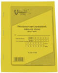 VECTRALINE Nyomtatvány pénztárgép napi bevételeinek módosító tételei VECTRALINE A/5 álló 25x2 lapos (B22-31) - papir-bolt