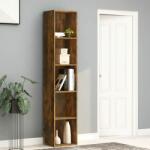 vidaXL Bibliotecă, stejar fumuriu, 40x30x189 cm, lemn prelucrat (815435) Biblioteca