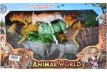 Magic Toys Szafari játékszett 8 db állatfigurával és kiegészítőkkel (MKL113729)