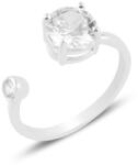 BeSpecial Inel argint reglabil cu zirconiu alb (ITU0494)