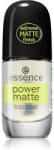 essence Power Matte gel de protecție cu aspect mat 8 ml