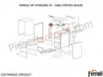 Ferroli Cablu pentru boiler centrala pe lemne Ferroli DP Standard (DPD25027)