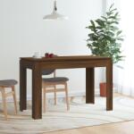 vidaXL barna tölgy színű szerelt fa étkezőasztal 120 x 60 x 75 cm (815389) - vidaxl