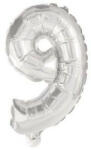 Procos Óriás 9-es szám Silver Fólia lufi 85 cm (PNN91203)