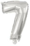 Procos Óriás 7-es Silver szám Fólia lufi 85 cm (PNN91201)