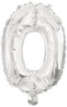 Procos Mini 0-ás Silver szám Fólia lufi 33 cm (PNN89807)
