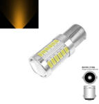  BA15S led CANBUS sárga 33smd DC12V (AL000062S)