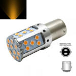  BAY15D 35smd sárga led izzó DC10-30V (AL000067S)