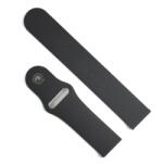  Curea pentru ceas Neagra din Silicon tip SmartWatch - 20mm, 22mm JD1606N (JD1606N)