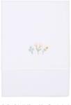 Little Dutch Cearsaf alb din bumbac cu broderie - Flowers & Butterflies - 110 x 140 cm - Little Dutch Lenjerii de pat bebelusi‎, patura bebelusi