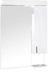 Global Viva Tükrös fürdőszobai szekrény LED világítással - JOBBOS szekrénnyel - 75 x 97 x 17 cm (1E750) - globalvivamarket