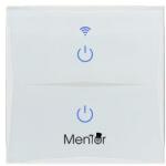 MMD Intrerupator inteligent wireless Mentor WiFi 10A 1200W, dublu, cu touch (MMDES005-61887)
