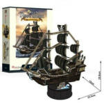  3D puzzle Queen Anne's Revenge - 100db-os CubicFun (3D-T4035)