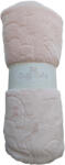 Soffi Baby takaró plüss dupla Rózsaszín Zoo 75x100cm - babymax
