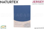 Naturtex Jersey gumis lepedő sötétkék 180-200x200 cm