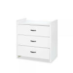 Klups Comoda de infasat Amelia Alb