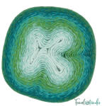 Scheepjes Woolly Whirl 475 - Mentás Krémes