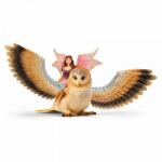 Schleich Zână Schleich pe o bufniță zburătoare (OLP102670789) Figurina