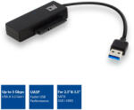  2.5" 3.5" HDD SSD adapter mobilrack SATA USB3.2 Gen1 fekete ACT (AC1515)