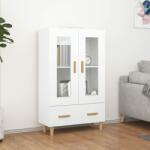 vidaXL Dulap înalt, alb, 70x31x115 cm, lemn compozit (812546) Comoda