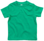 BabyBugz Bébi rövid ujjú póló BabyBugz Baby T-Shirt 3-6, Kelly zöld Organik