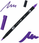 Tombow abt dual brush pen kétvégű filctoll - 606, violet