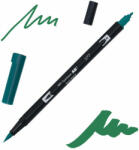 Tombow abt dual brush pen kétvégű filctoll - 277, dark green
