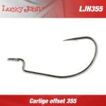 Lucky John Carlige offset LUCKY JOHN LHJ355 Predator, 1/0, 8buc/plic (LJH355-K010)