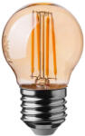 V-TAC Bec LED 4W, Filament, E27, G45, Amber Cover, 2200K (10390-)