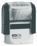 COLOP Bélyegző COLOP Printer IQ10 fekete ház fekete párna (BE01461000) - papir-bolt
