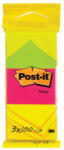 Post-it Öntapadós jegyzettömb 3M Post-it LP6812 38x51mm neon 3x100 lap (12817) - papir-bolt
