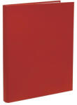 OPTIMA Mappa villámzáras OPTIMA A/4 karton piros (22481) - papir-bolt