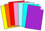  Dekorációs karton 50x70 cm 350 g piros - papir-bolt