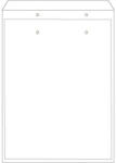  Légpárnás tasak No13/W3 szilikonos fehér 150x215mm (139843) - papir-bolt