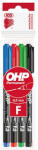 ICO Alkoholos marker ICO OHP F 4 darabos (9070024000) - papir-bolt