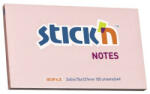 STICK N Öntapadó jegyzettömb STICK'N 76x127mm pasztell pink 100 lap (21154)