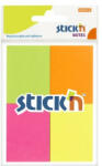 STICK N Öntapadó jegyzettömb STICK'N 38x51mm neon mix 4x50 lap (21091) - papir-bolt